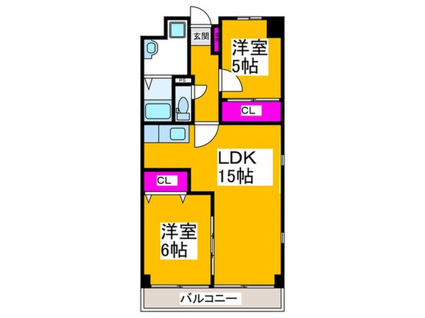 パ－クサイド蔵前の物件間取画像